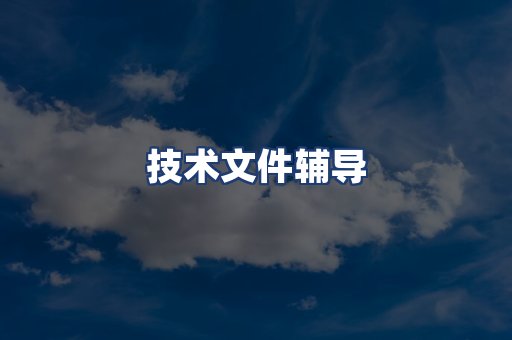 技术文件辅导