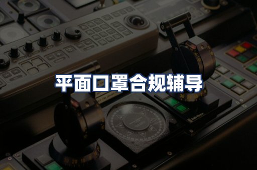平面口罩合规辅导